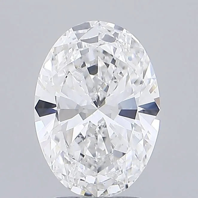 3.01ct Oval Lab Grown Diamond (Colour D, Clarity SI1, IGI Certified)
