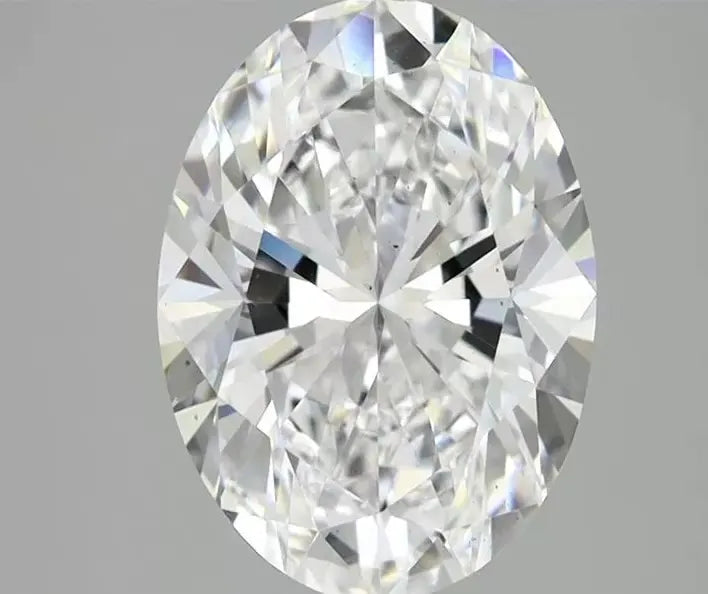 3.01ct Oval Lab Grown Diamond (Colour D, Clarity VS2, IGI Certified)