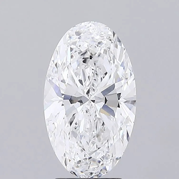 3.01ct Oval Lab Grown Diamond (Colour D, Clarity VVS1, IGI Certified)
