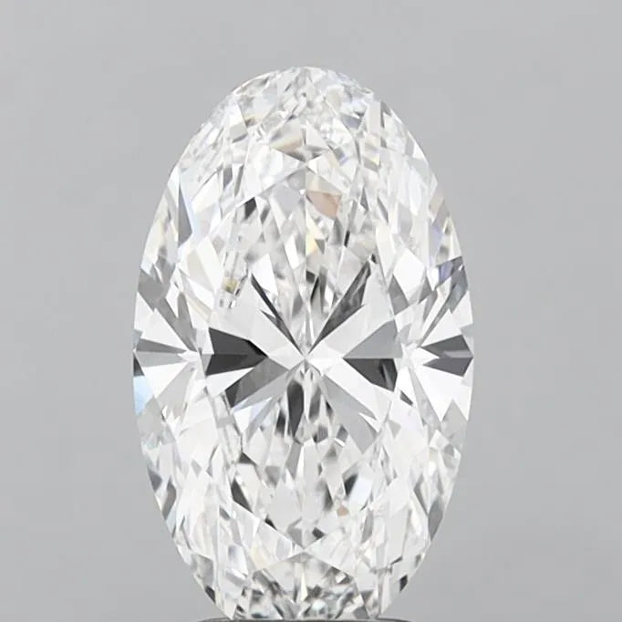 3.01ct Oval Lab Grown Diamond (Colour E, Clarity VVS1, IGI Certified)