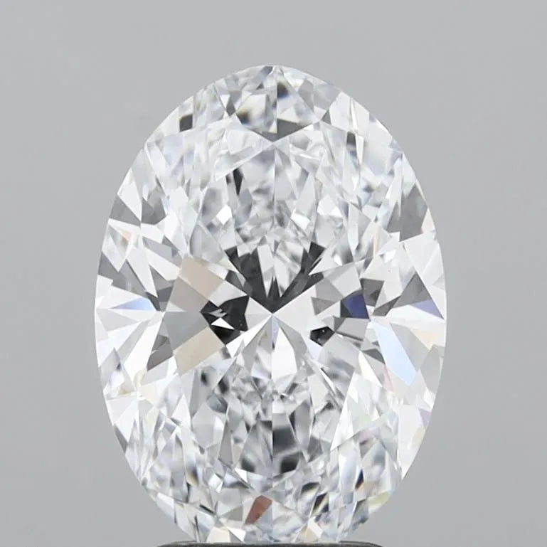3.01ct Oval Lab Grown Diamond (Colour F, Clarity VVS2, IGI Certified)