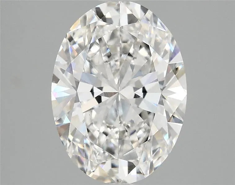 3.01ct Oval Lab Grown Diamond (Colour F, Clarity VVS2, IGI Certified)