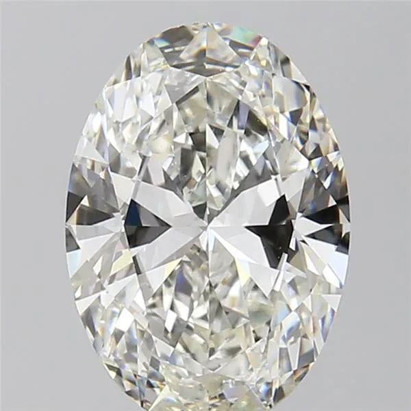 3.01ct Oval Lab Grown Diamond (Colour G, Clarity VVS2, IGI Certified)