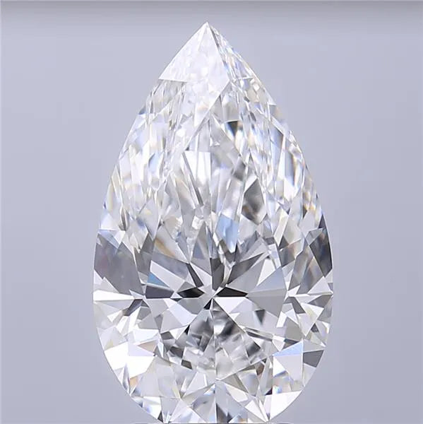 3.01ct Pear Lab Grown Diamond (Colour D, Clarity VVS1, IGI Certified)