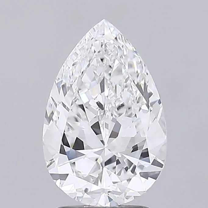 3.01ct Pear Lab Grown Diamond (Colour E, Clarity VS2, IGI Certified)