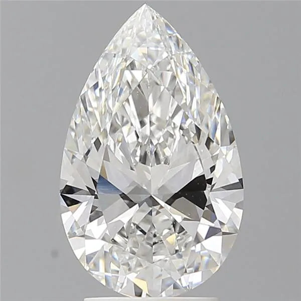3.01ct Pear Lab Grown Diamond (Colour F, Clarity VVS2, IGI Certified)