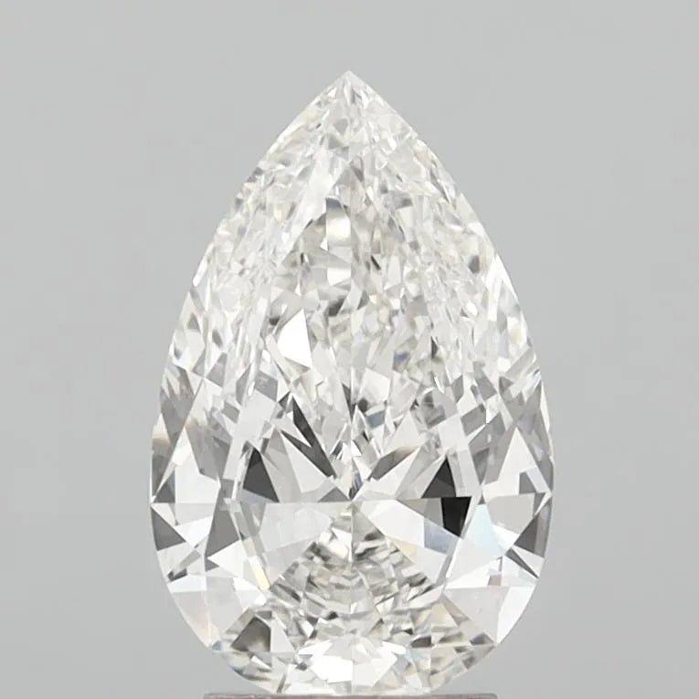 3.01ct Pear Lab Grown Diamond (Colour G, Clarity VVS2, IGI Certified)