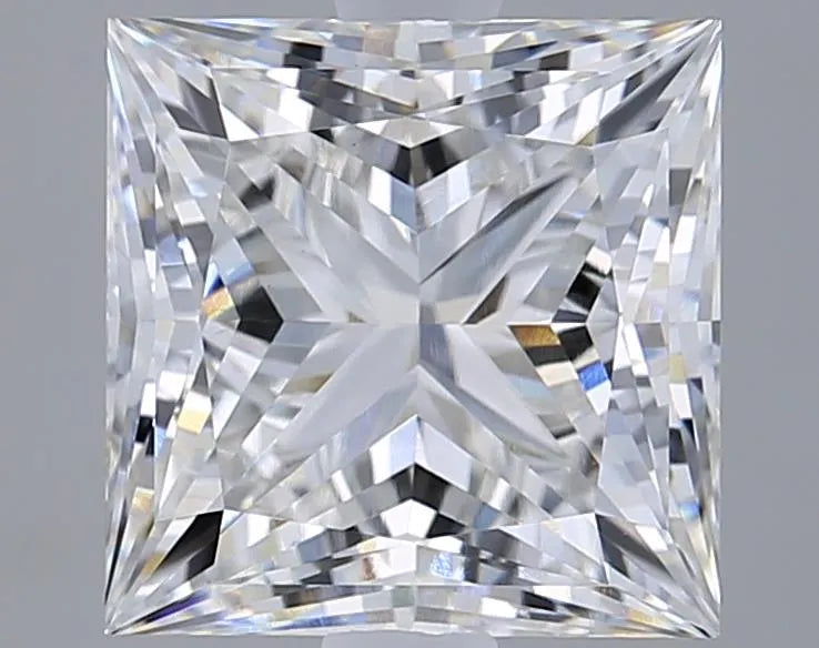 3.01ct Princess Lab Grown Diamond (Colour E, Clarity VVS2, IGI Certified)
