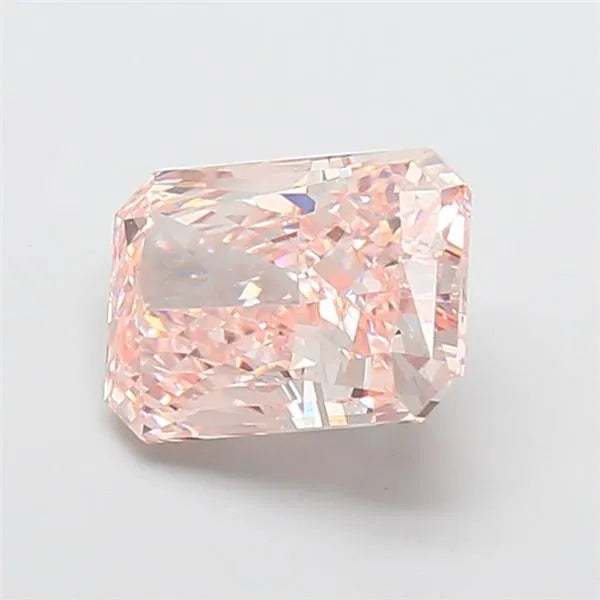 3.01ct Radiant Lab Grown Diamond (Colour Fancy Intense Pink, Clarity VS1, IGI Certified)