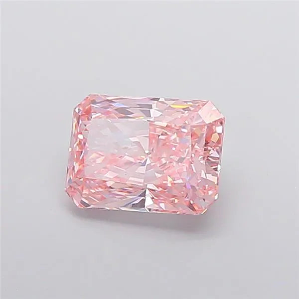 3.01ct Radiant Lab Grown Diamond (Colour Fancy Vivid Pink, Clarity VS1, IGI Certified)