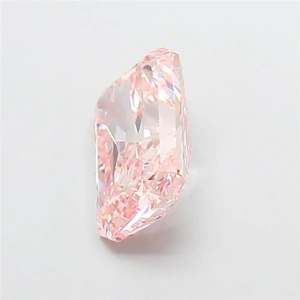 3.01ct Radiant Lab Grown Diamond (Colour Fancy Vivid Pink, Clarity VVS2, IGI Certified)