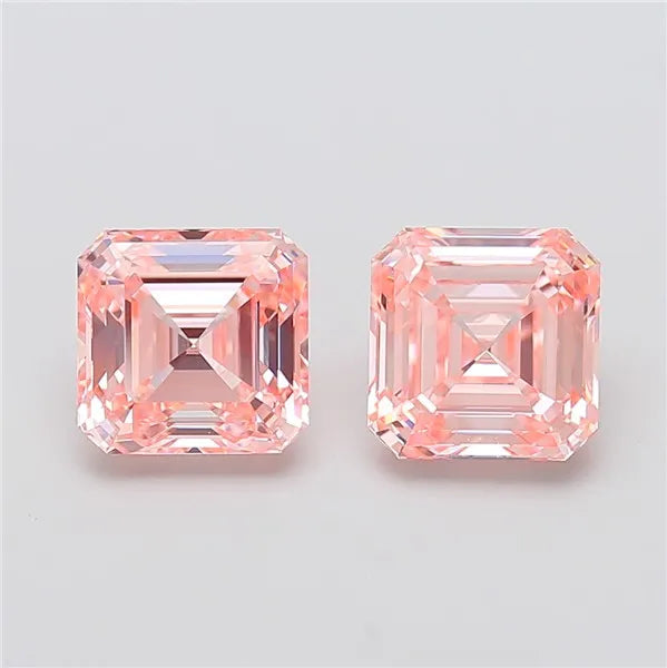 3.02ct Asscher Lab Grown Diamond (Colour Fancy Intense Pink, Clarity VVS1, IGI Certified)