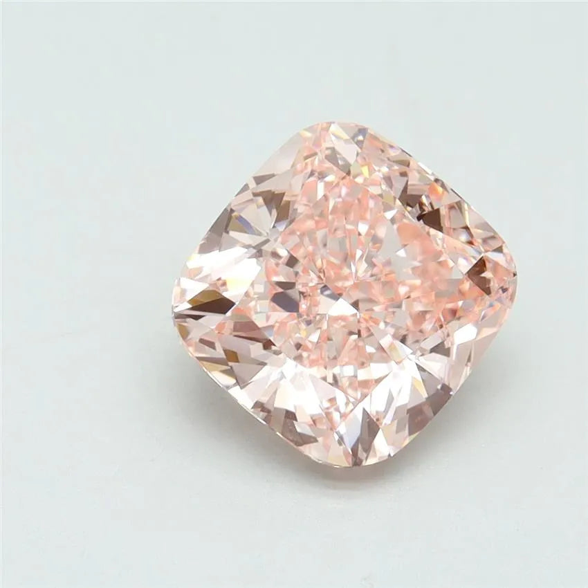 3.02ct Cushion brilliant Lab Grown Diamond (Colour Fancy Intense Pink, Clarity VS2, IGI Certified)