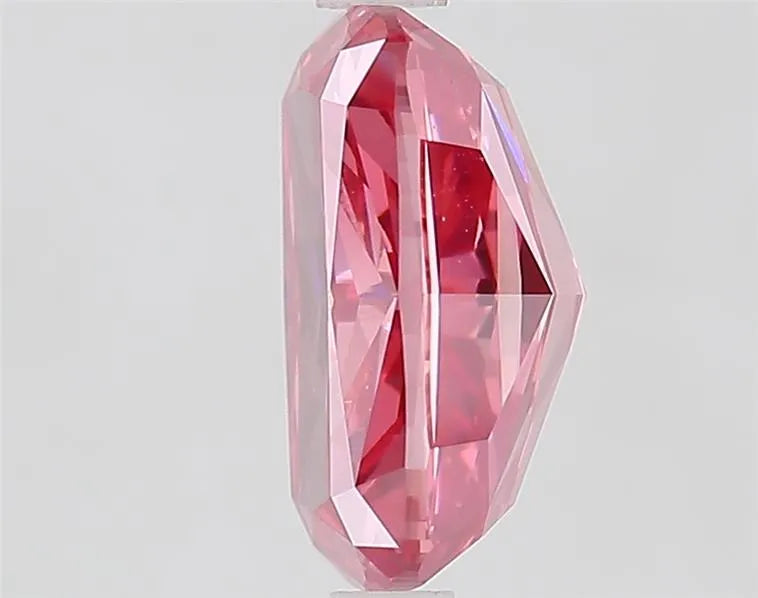 3.02ct Cushion modified Lab Grown Diamond (Colour Fancy Vivid Pink, Clarity VVS2, IGI Certified)