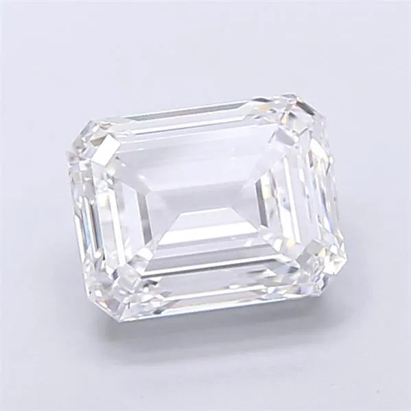3.02ct Emerald Lab Grown Diamond (Colour D, Clarity VVS2, IGI Certified)
