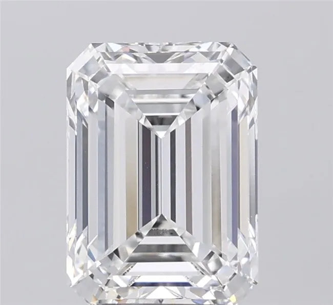 3.02ct Emerald Lab Grown Diamond (Colour E, Clarity VVS2, IGI Certified)