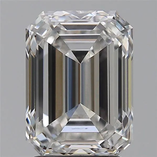 3.02ct Emerald Lab Grown Diamond (Colour F, Clarity VVS2, IGI Certified)