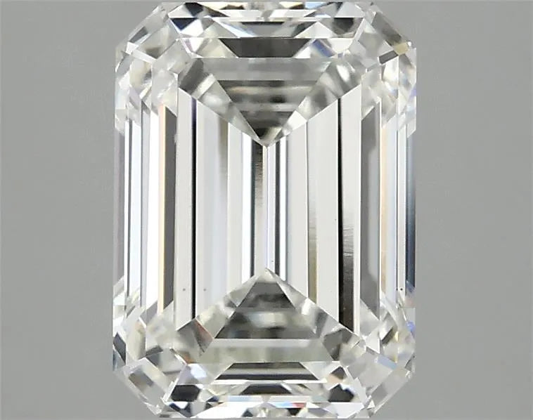 3.02ct Emerald Lab Grown Diamond (Colour G, Clarity VS1, IGI Certified)