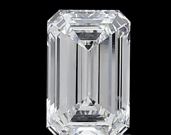 3.02ct Emerald Lab Grown Diamond (Colour G, Clarity VVS2, IGI Certified)