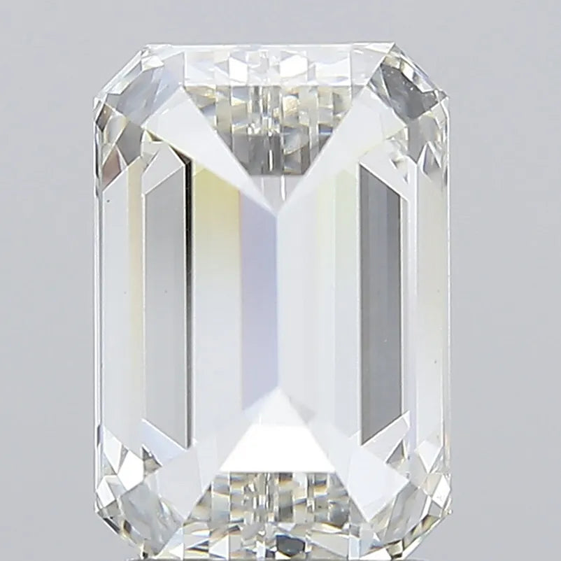 3.02ct Emerald Lab Grown Diamond (Colour H, Clarity VS1, IGI Certified)