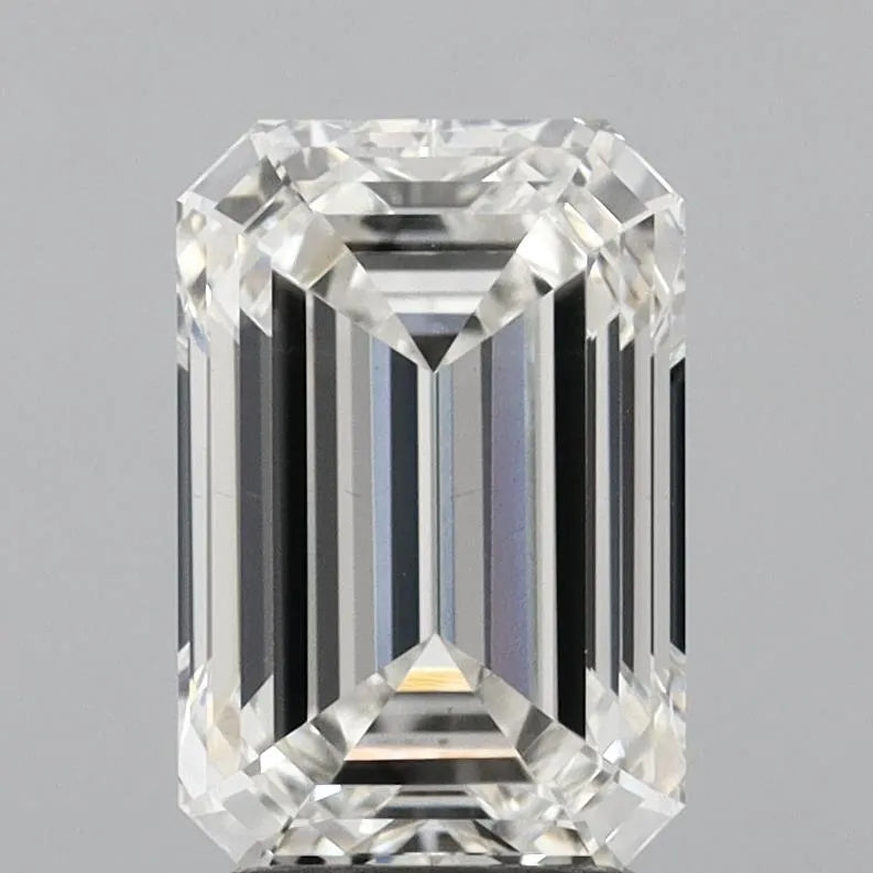 3.02ct Emerald Lab Grown Diamond (Colour H, Clarity VS1, IGI Certified)