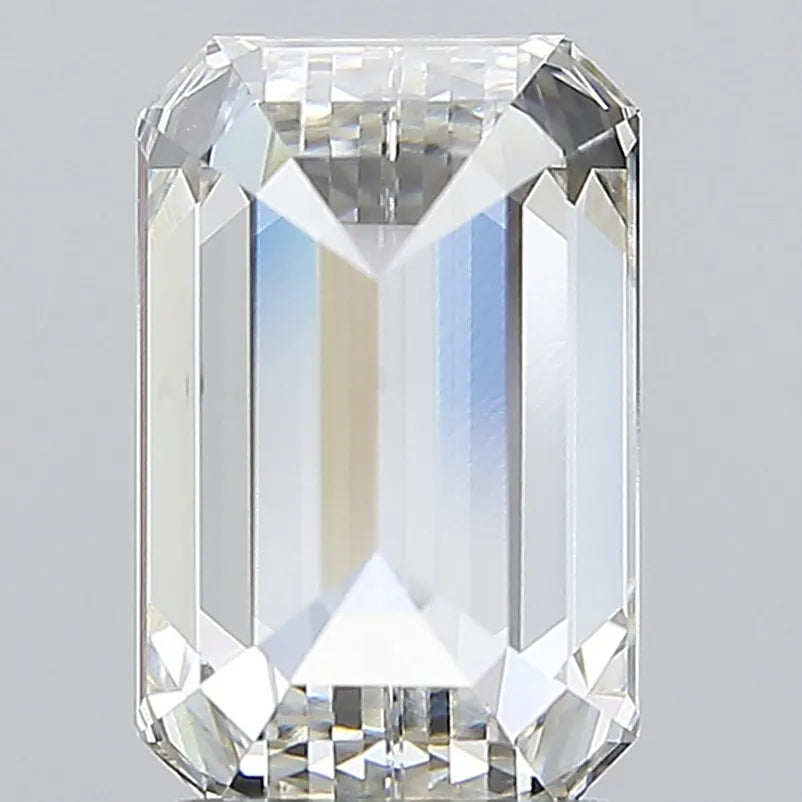 3.02ct Emerald Lab Grown Diamond (Colour H, Clarity VVS2, IGI Certified)