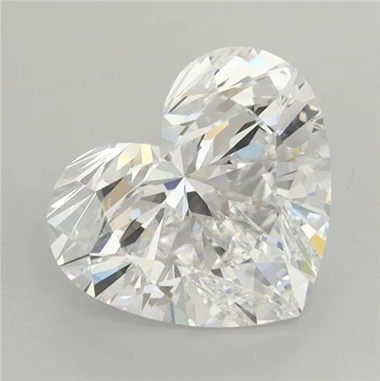 3.02ct Heart Lab Grown Diamond (Colour D, Clarity IF, IGI Certified)
