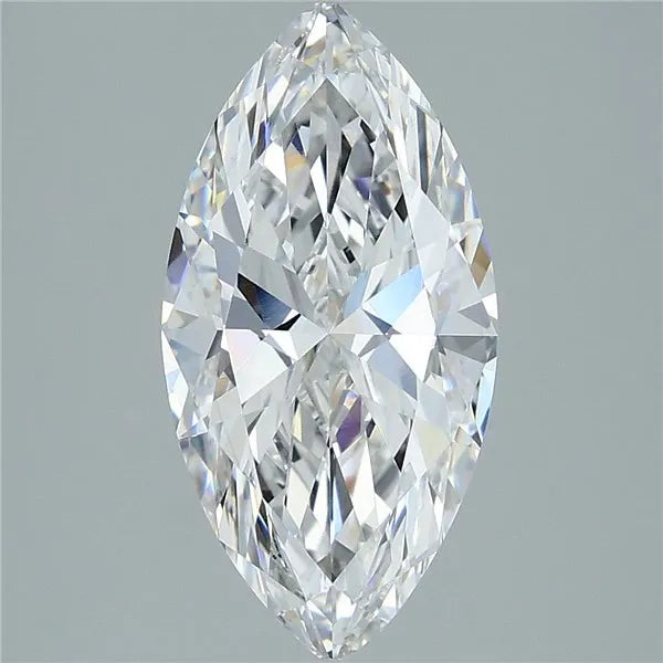 3.02ct Marquise Lab Grown Diamond (Colour E, Clarity VVS2, IGI Certified)