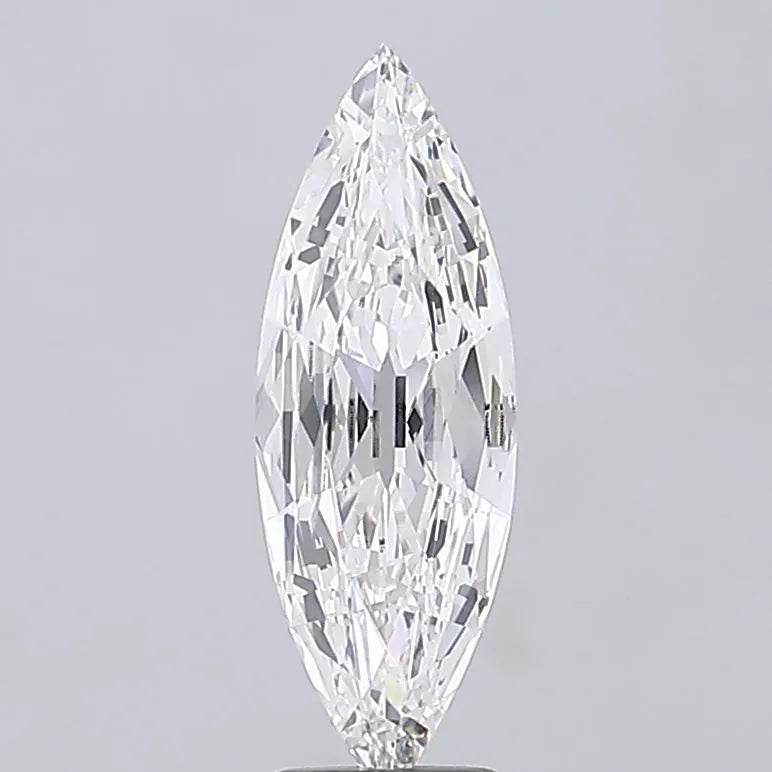 3.02ct Marquise Lab Grown Diamond (Colour F, Clarity VS1, IGI Certified)