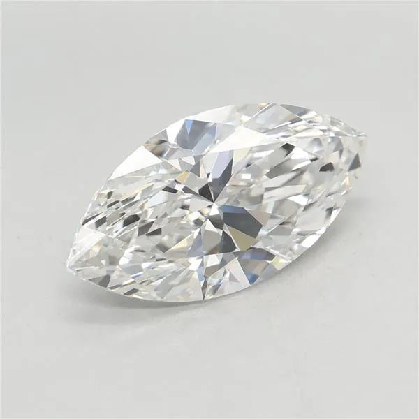 3.02ct Marquise Lab Grown Diamond (Colour F, Clarity VVS2, IGI Certified)