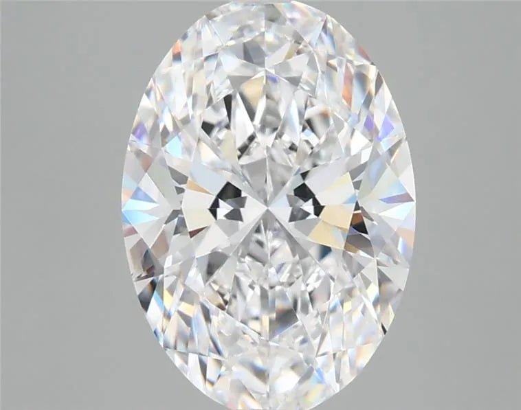 3.02ct Oval Lab Grown Diamond (Colour D, Clarity FL, IGI Certified)