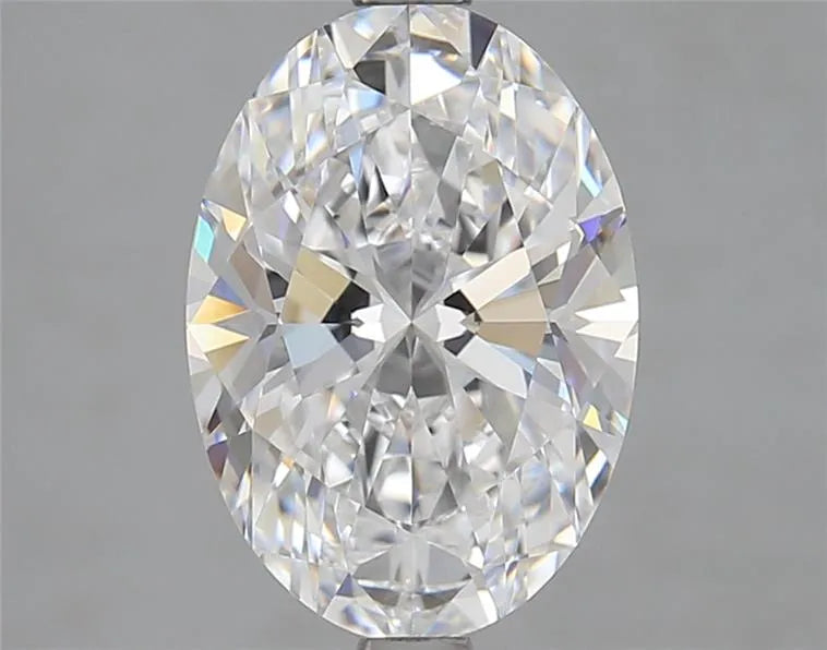 3.02ct Oval Lab Grown Diamond (Colour D, Clarity IF, IGI Certified)