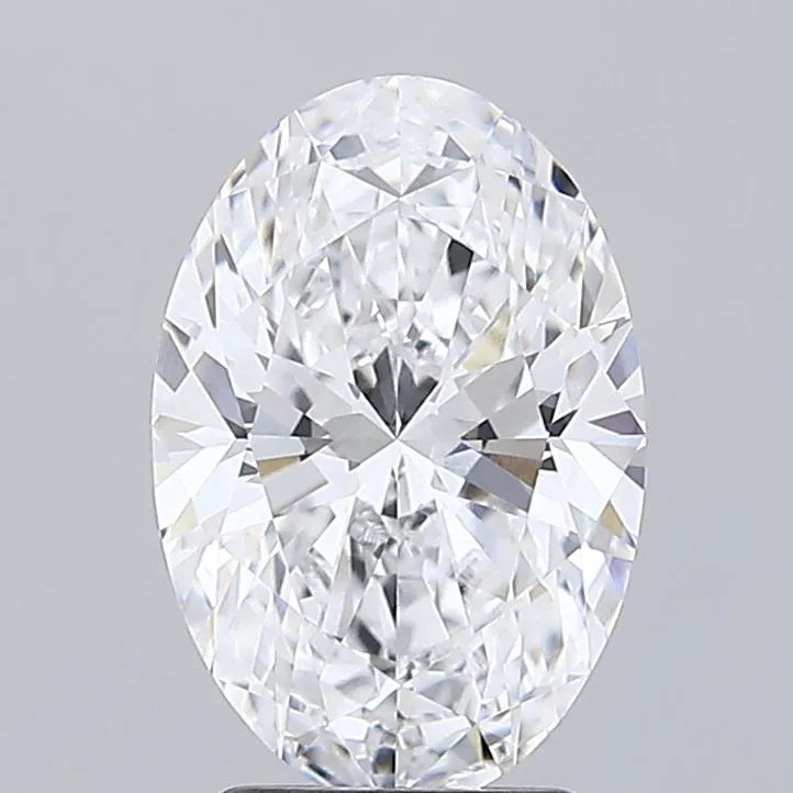 3.02ct Oval Lab Grown Diamond (Colour D, Clarity VVS1, IGI Certified)