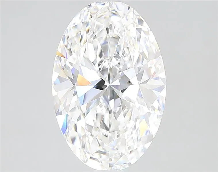 3.02ct Oval Lab Grown Diamond (Colour D, Clarity VVS2, IGI Certified)