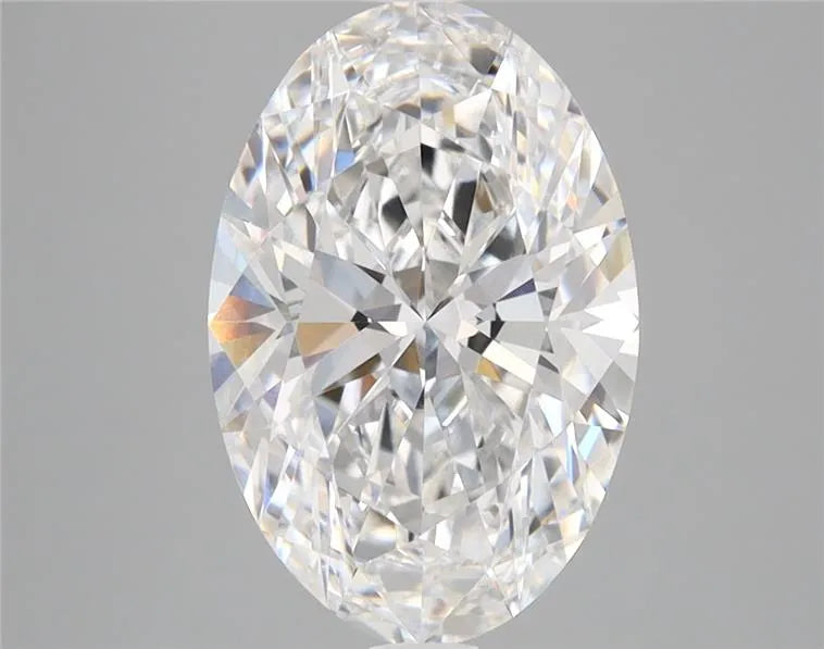 3.02ct Oval Lab Grown Diamond (Colour D, Clarity VVS2, IGI Certified)