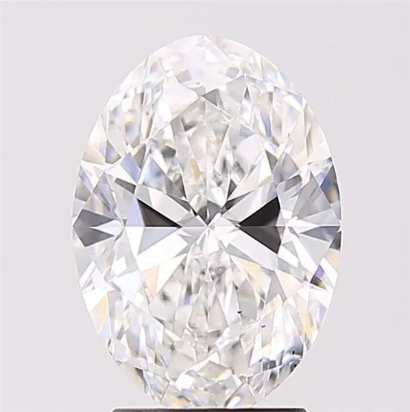 3.02ct Oval Lab Grown Diamond (Colour E, Clarity VS2, IGI Certified)