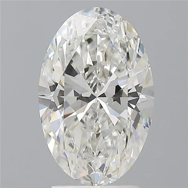 3.02ct Oval Lab Grown Diamond (Colour F, Clarity VS2, IGI Certified)