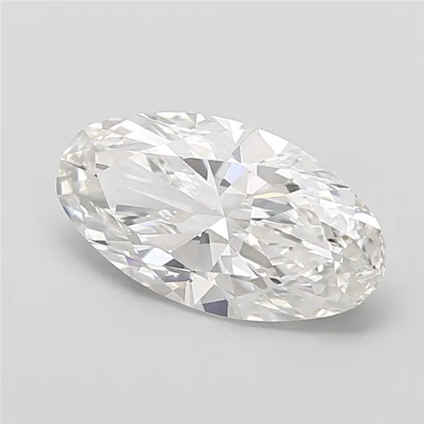 3.02ct Oval Lab Grown Diamond (Colour F, Clarity VS2, IGI Certified)