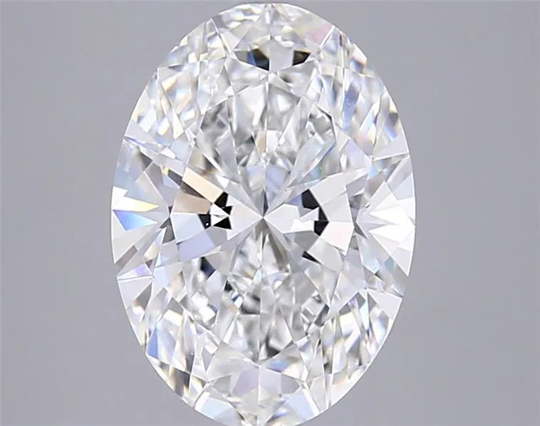 3.02ct Oval Lab Grown Diamond (Colour F, Clarity VVS2, IGI Certified)