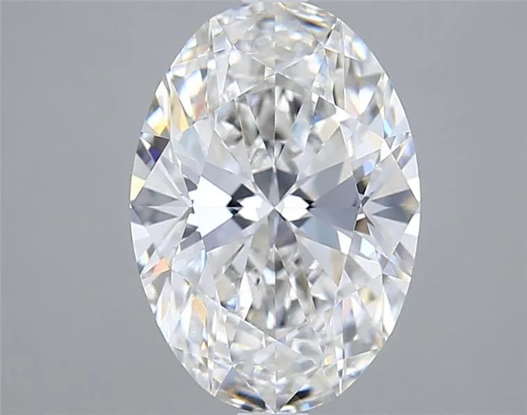 3.02ct Oval Lab Grown Diamond (Colour F, Clarity VVS2, IGI Certified)