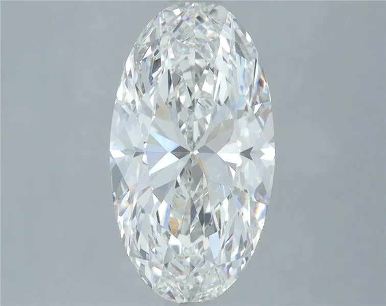 3.02ct Oval Lab Grown Diamond (Colour F, Clarity VVS2, IGI Certified)