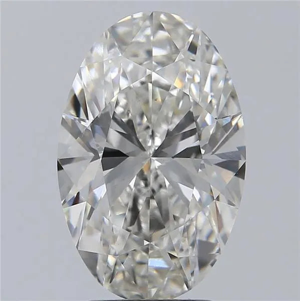 3.02ct Oval Lab Grown Diamond (Colour G, Clarity VS1, IGI Certified)