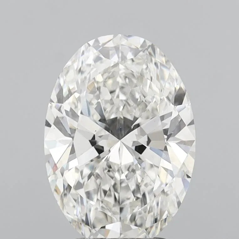 3.02ct Oval Lab Grown Diamond (Colour G, Clarity VS1, IGI Certified)