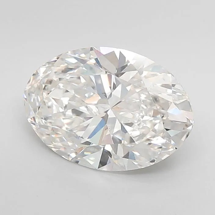 3.02ct Oval Lab Grown Diamond (Colour G, Clarity VS1, IGI Certified)