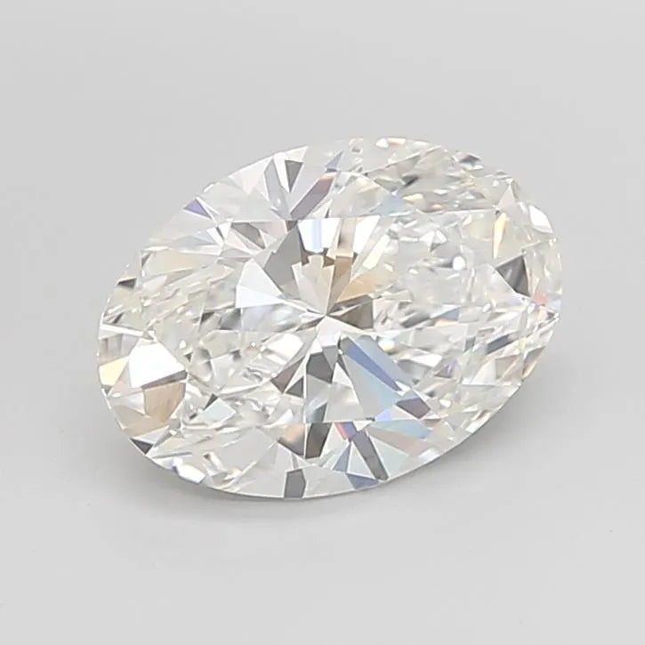3.02ct Oval Lab Grown Diamond (Colour G, Clarity VVS1, IGI Certified)