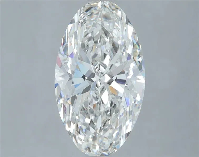 3.02ct Oval Lab Grown Diamond (Colour G, Clarity VVS2, IGI Certified)