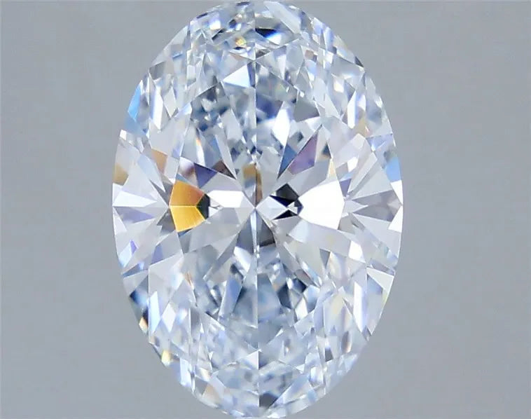 3.02ct Oval Lab Grown Diamond (Colour I, Clarity VVS1, IGI Certified)