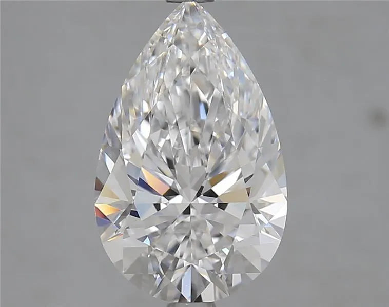 3.02ct Pear Lab Grown Diamond (Colour D, Clarity FL, Cut EX, IGI Certified)