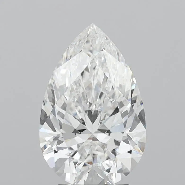 3.02ct Pear Lab Grown Diamond (Colour F, Clarity VS1, GIA Certified)