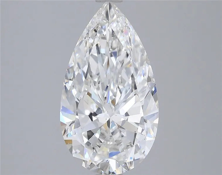 3.02ct Pear Lab Grown Diamond (Colour F, Clarity VS2, IGI Certified)